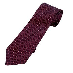 Ted Baker Silk Patterned Tie in Red